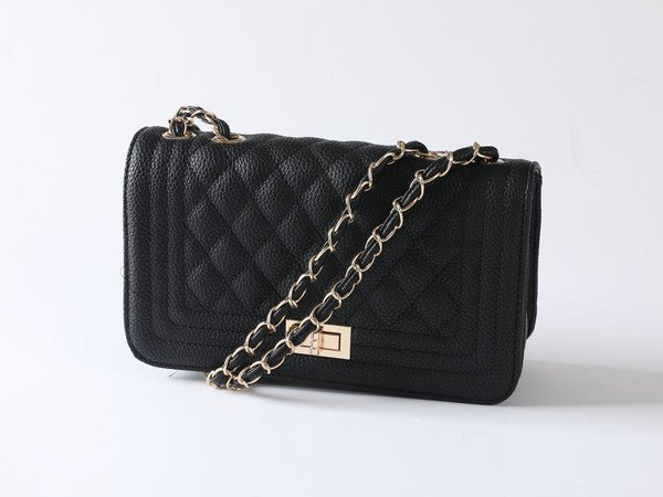 Time to Go Quilted Mini Crossbody Bag #Firefly Lane Boutique1