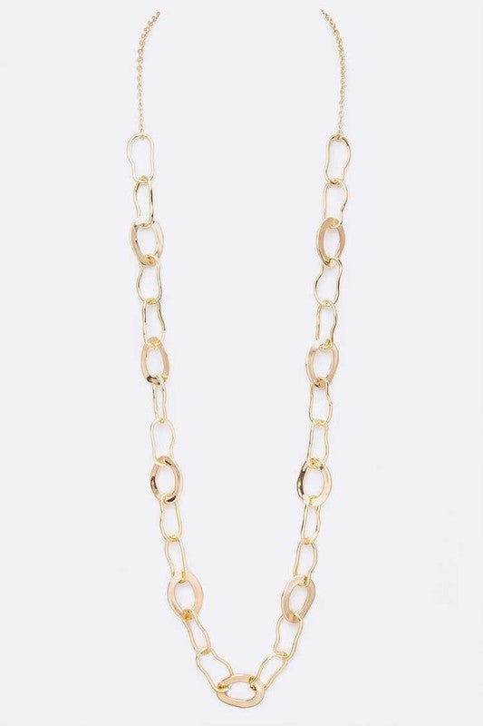 Timeless Treasure Gold Chain Link Necklace #Firefly Lane Boutique1