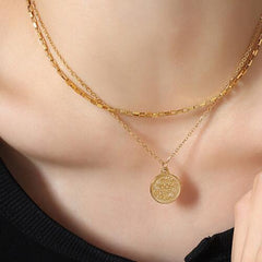 Treasure Trove Gold Coin Chocker #Firefly Lane Boutique1