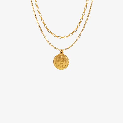 Treasure Trove Gold Coin Chocker #Firefly Lane Boutique1