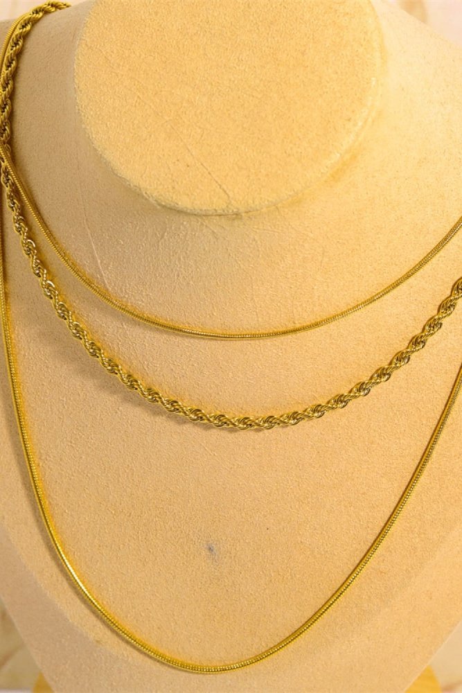 Triple Layering Clasp Necklace #Firefly Lane Boutique1