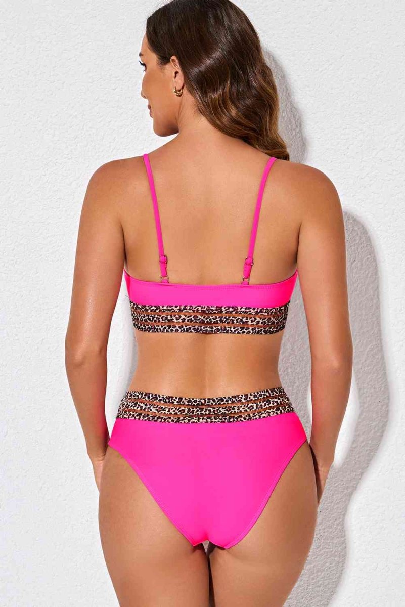 Tropical Paradise Hot Pink Bikini #Firefly Lane Boutique1
