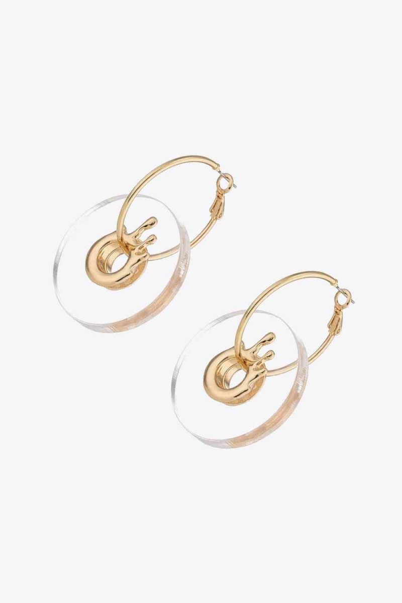 Unique Contrast Hoop Earrings For Women #Firefly Lane Boutique1