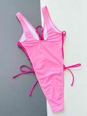 Wave Rider Hot Pink One Piece Swimwear #Firefly Lane Boutique1