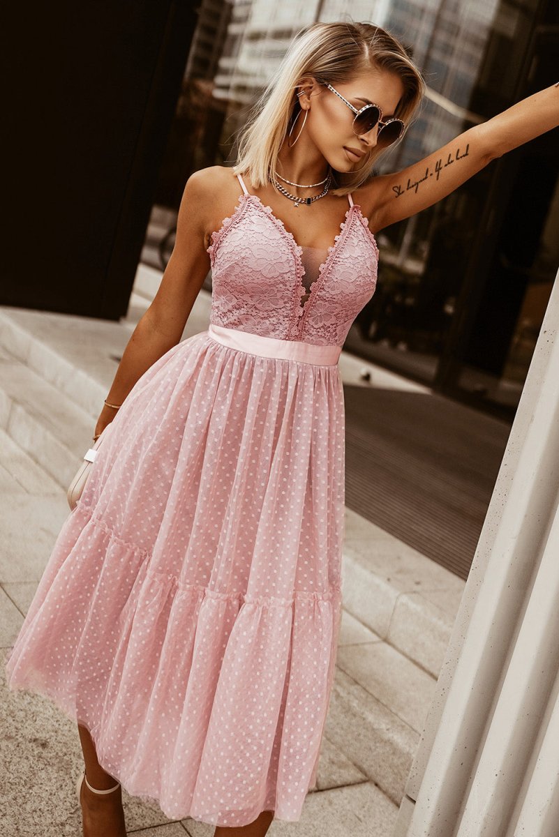While In Paris Blush Pink Mini Dress #Firefly Lane Boutique1