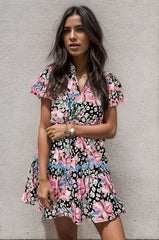 Wildflower Touches Floral Mini Dress #Firefly Lane Boutique1